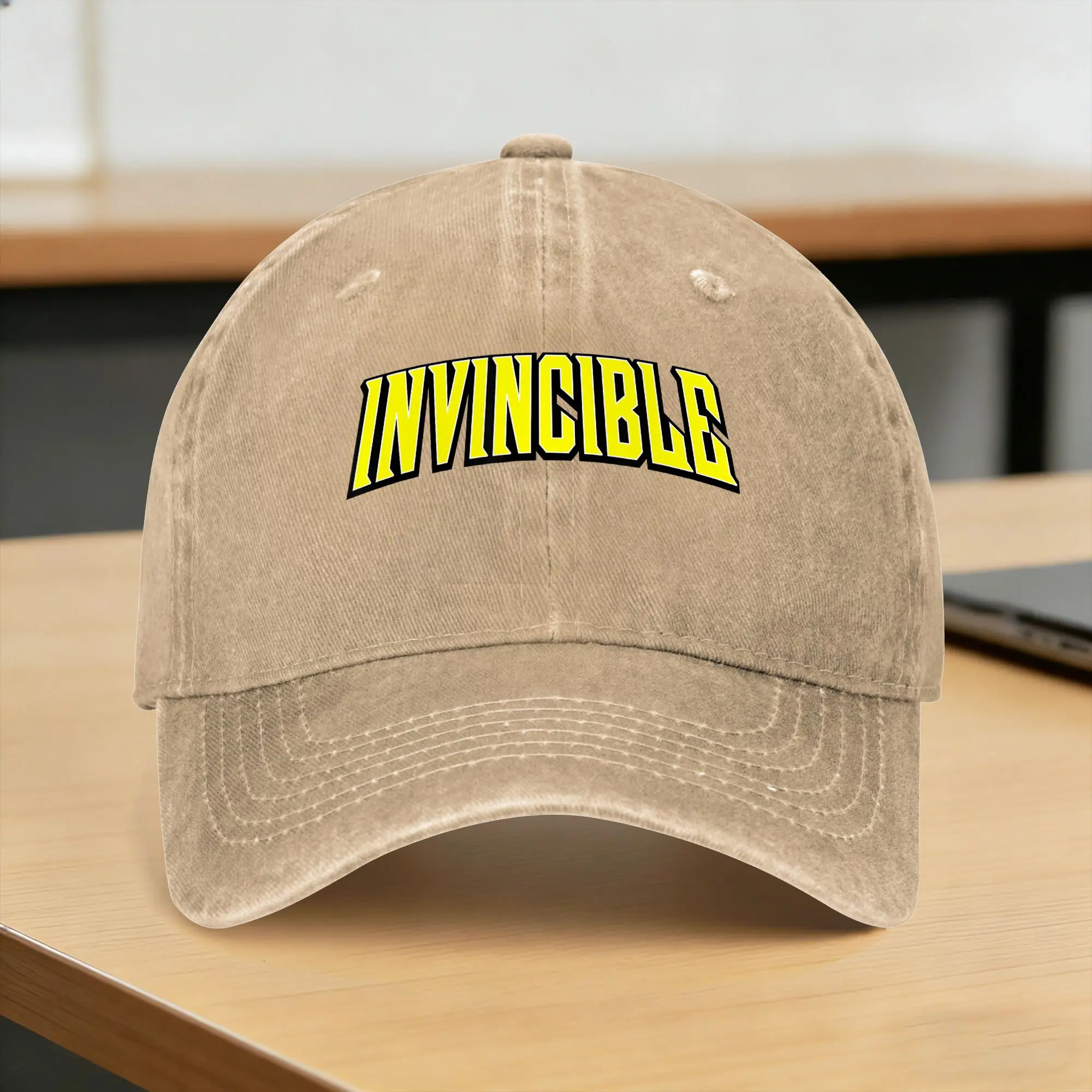 Hunting Outdoor Logos - Invincibles Season Clean Logo Washed Baseball