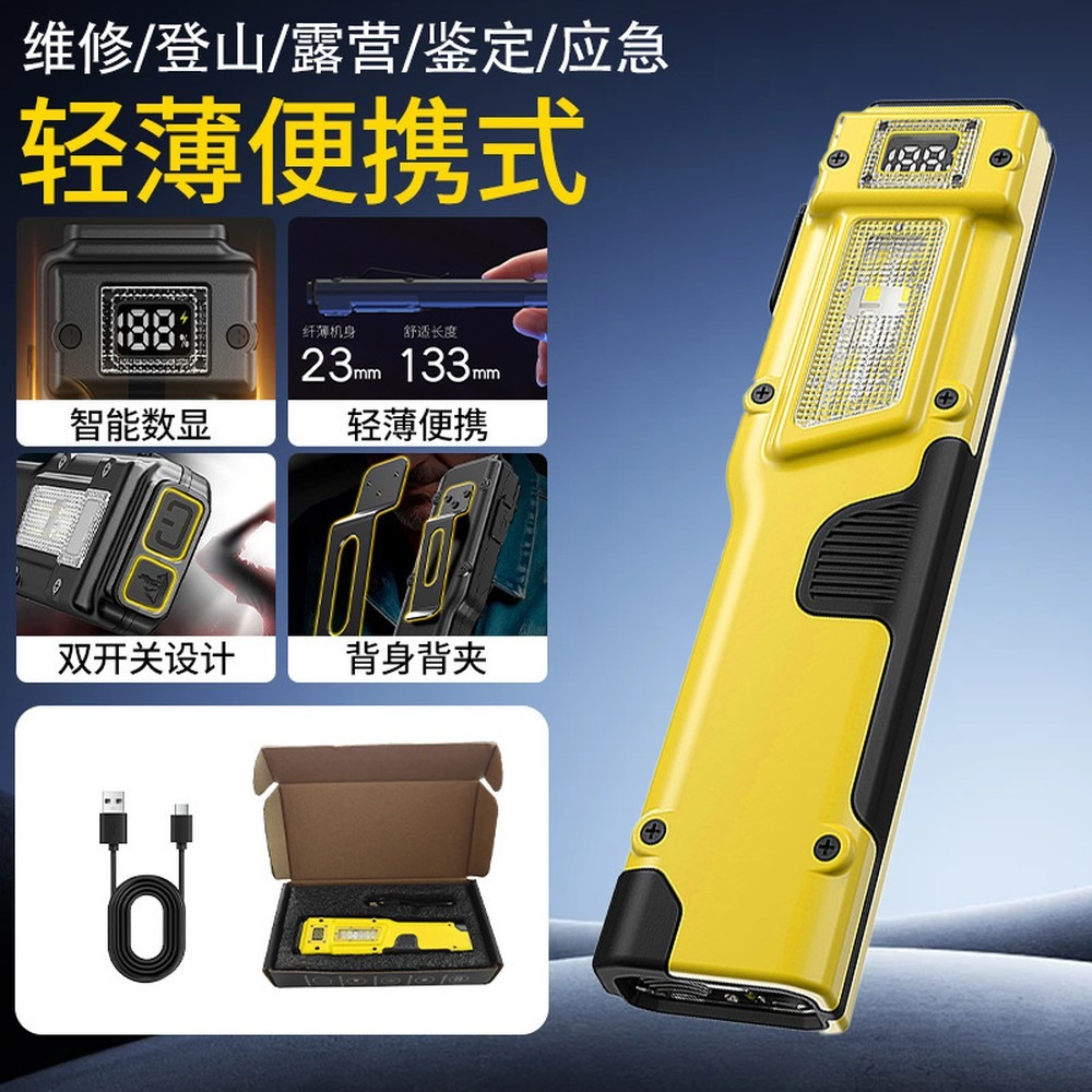 Headlamp Tactical Bright - Thin Tactical LED Flashlight, 3 Light