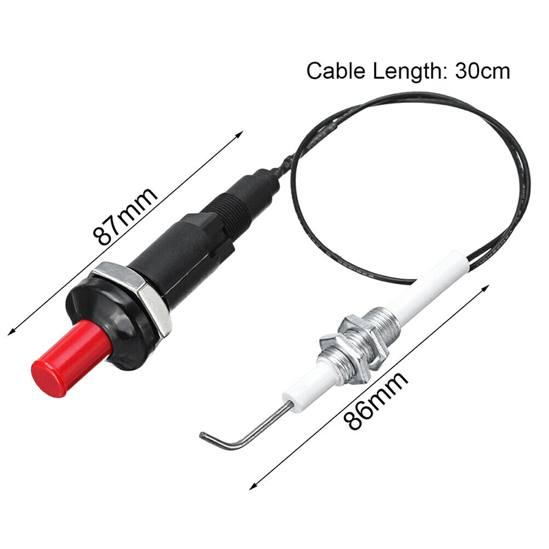 Push Button Piezo Ignitor With - Outdoor Hunting Kitchen recension och pris