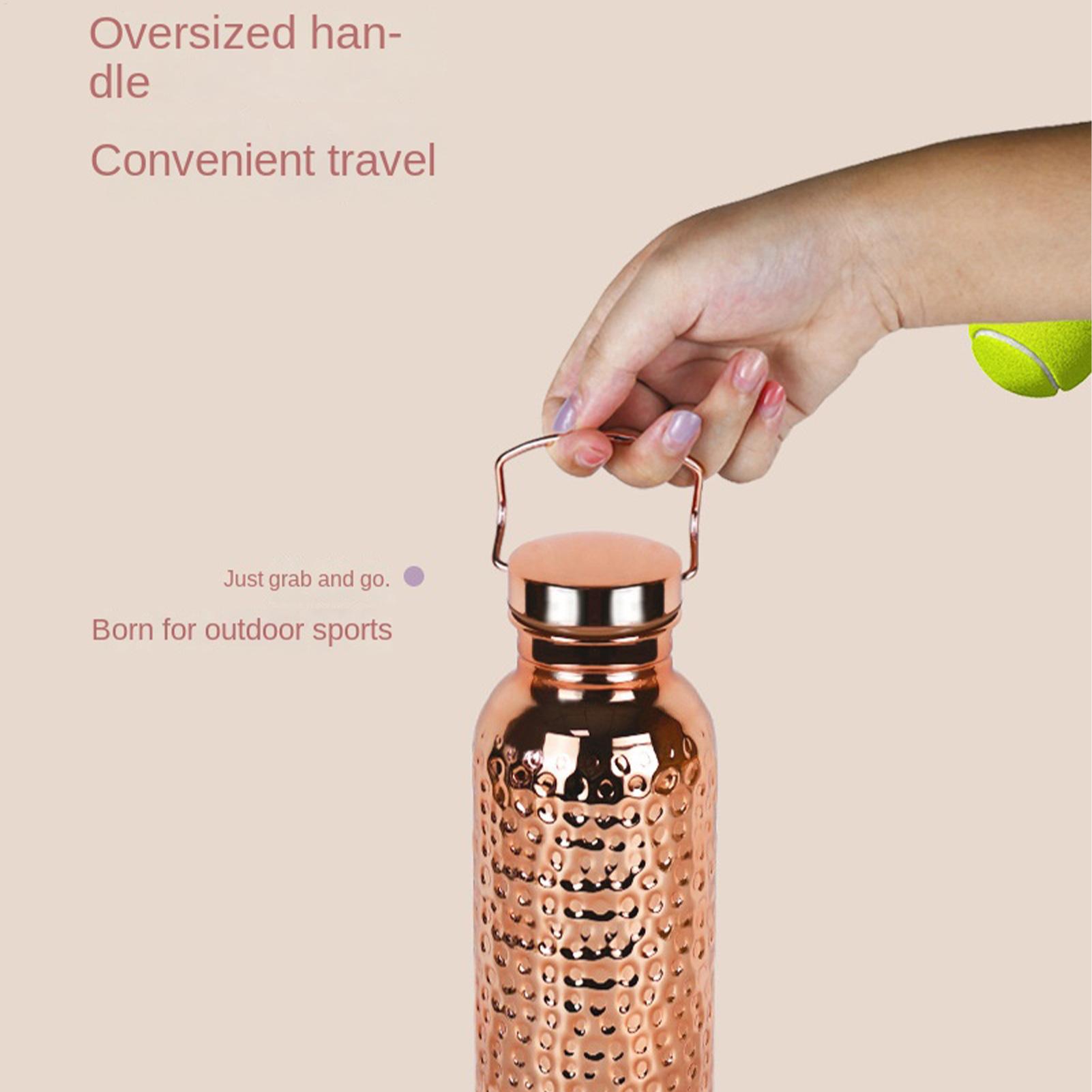 Pure Copper Water Bottle 800ml - Outdoor Hunting Kitchen recension och pris