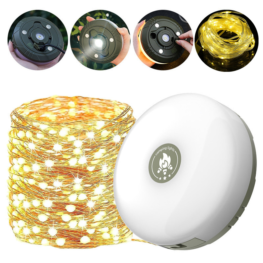 LED Camping Reel‑Type Strip Li - Hunting Outdoor Decor recension och pris