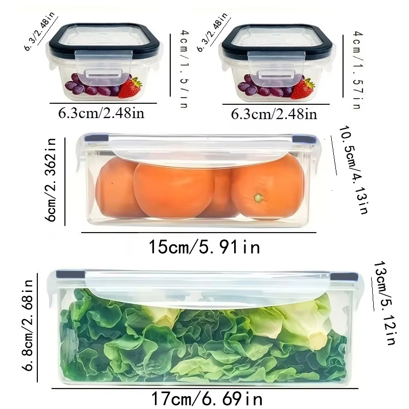 8Pcs Set Includes 4 Containers - Outdoor Hunting Kitchen recension och pris