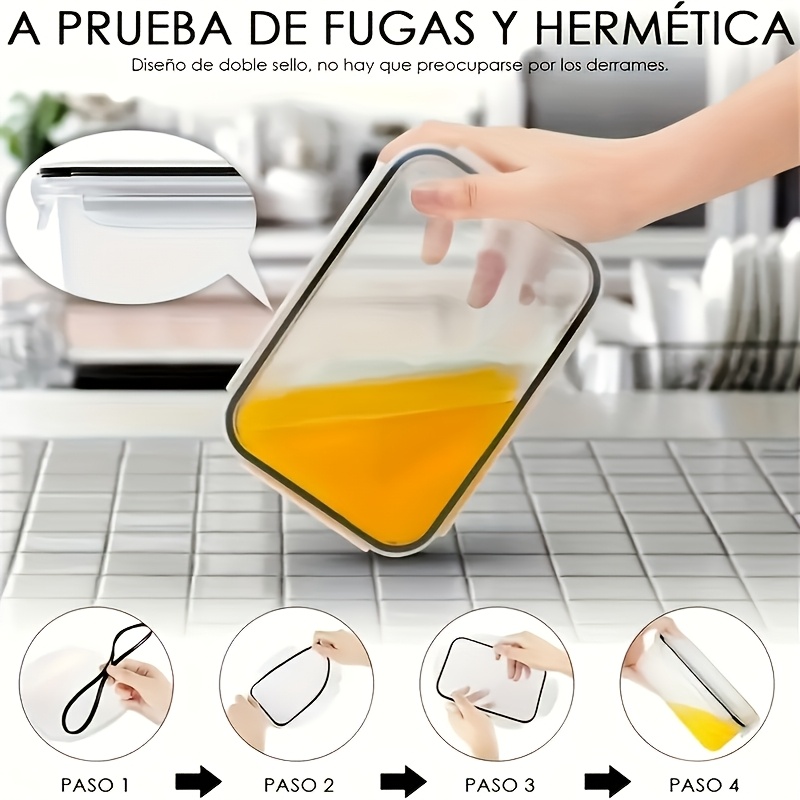 8Pcs Set Includes 4 Containers - Outdoor Hunting Kitchen recension och pris