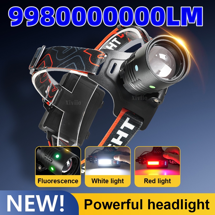 Newest Super Bright High Power - Headlamp Tactical Bright recension och pris