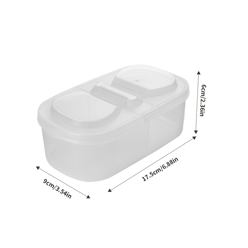 1/2 pcs Dual Compartment Food  - Outdoor Hunting Kitchen recension och pris