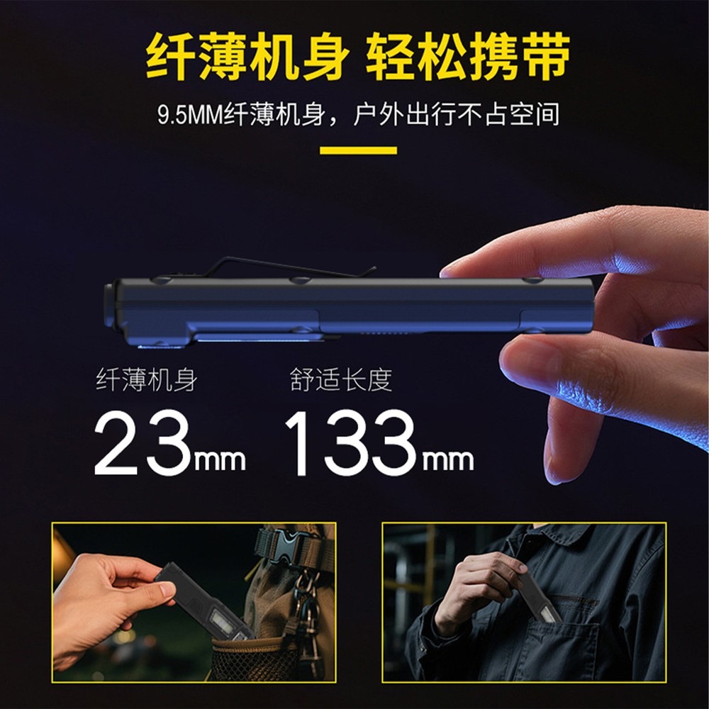 Thin Tactical LED Flashlight,  - Headlamp Tactical Bright recension och pris