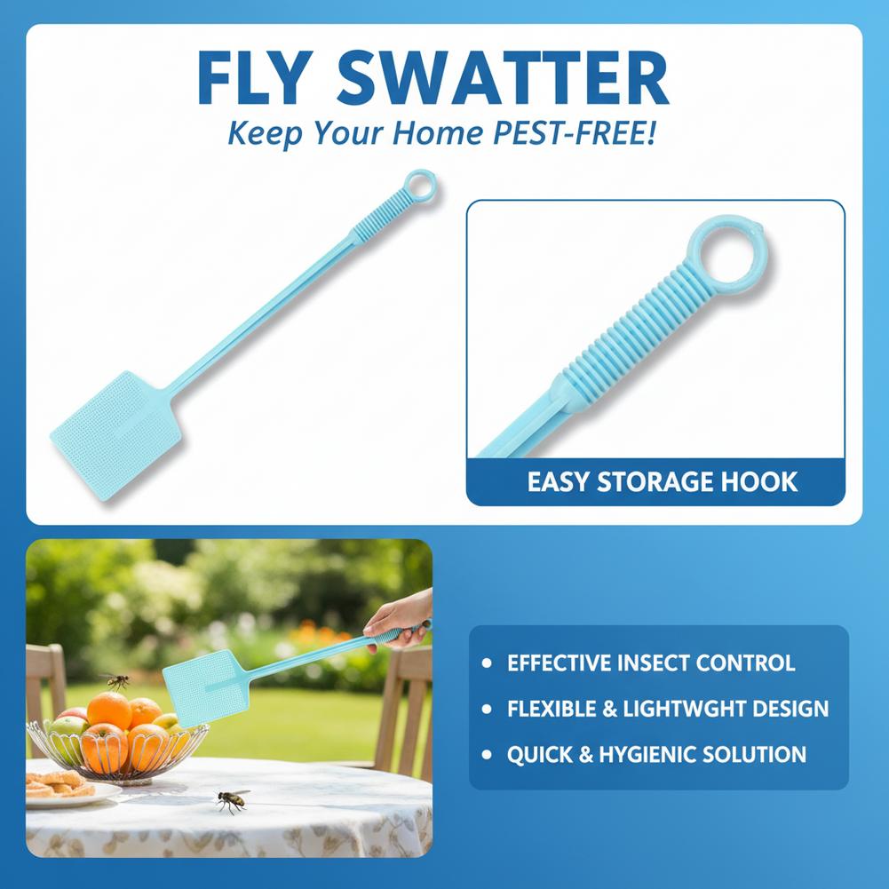 Fly Swatter with Long Handle M - Outdoor Hunting Kitchen recension och pris