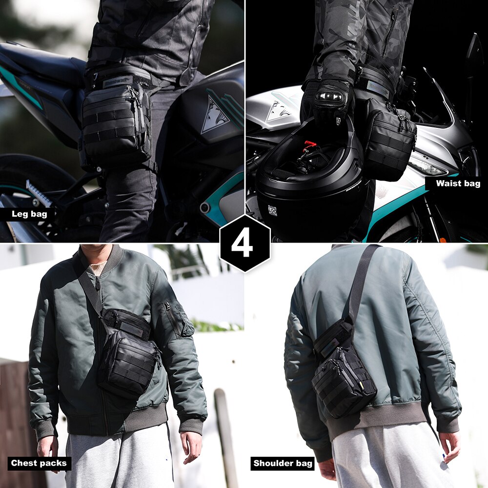 Rhinowalk Motorcycle Drop Leg  - Tactical Belt Rigger recension och pris